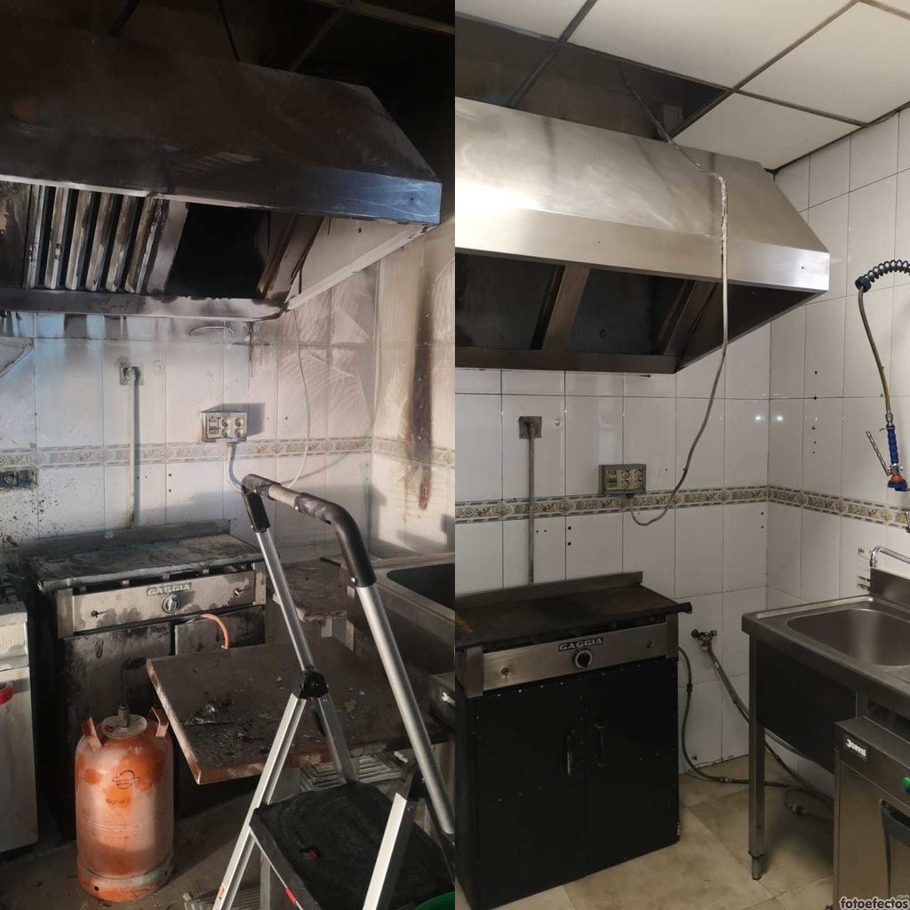 Limpieza de Incendios Restaurantes y Cocinas